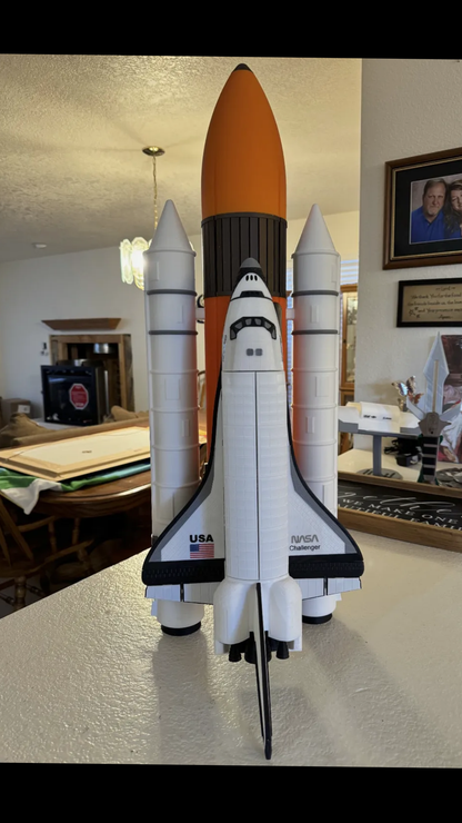 Space Shuttle Endeavour Booster Pack 50cm Tall (1:48 Scale) (Space Shuttle not Included)