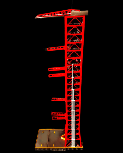 Saturn V Model Rocket Launch Tower 65cm Tall (1:200 Scale)